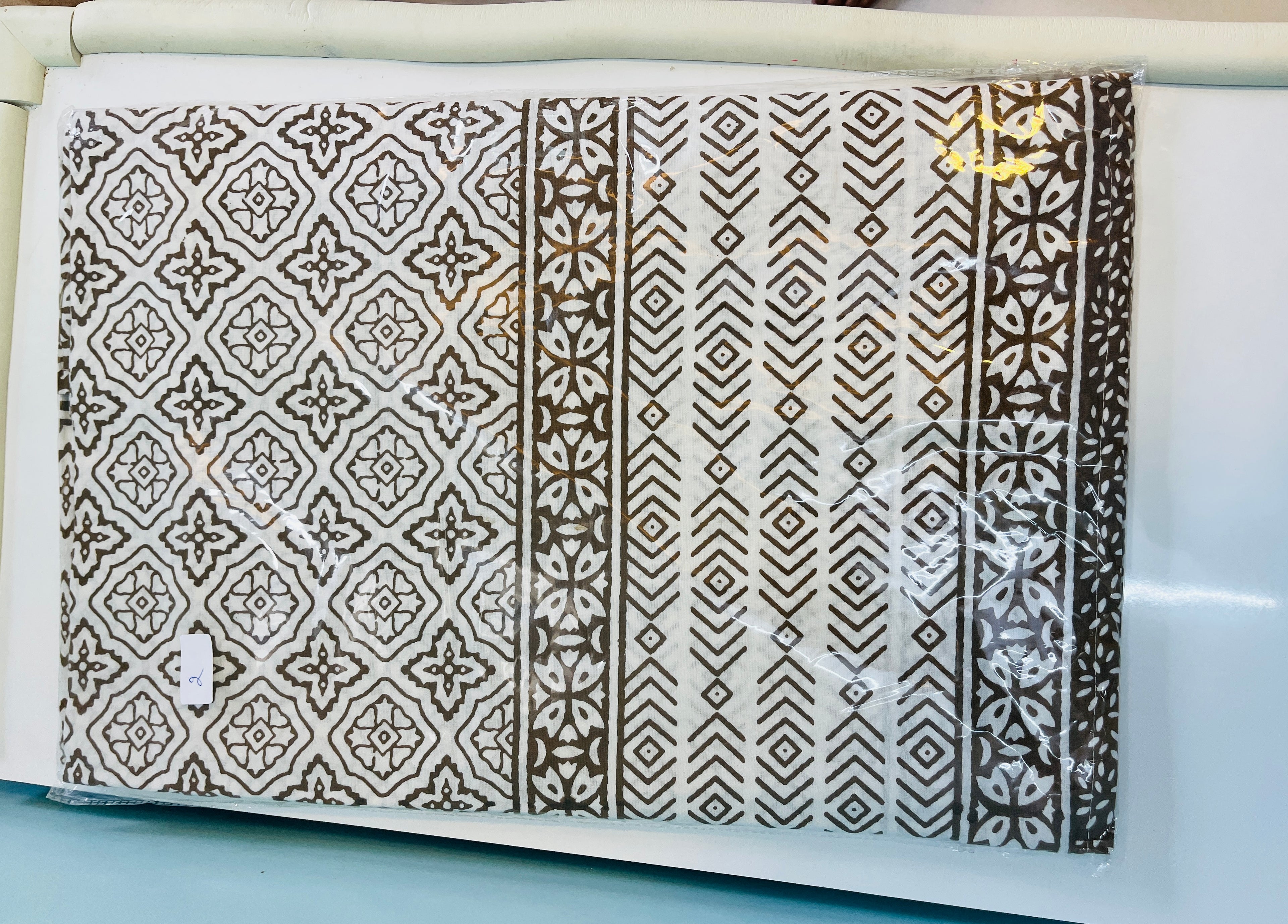 CNM Cotton Bedsheet Mehandi