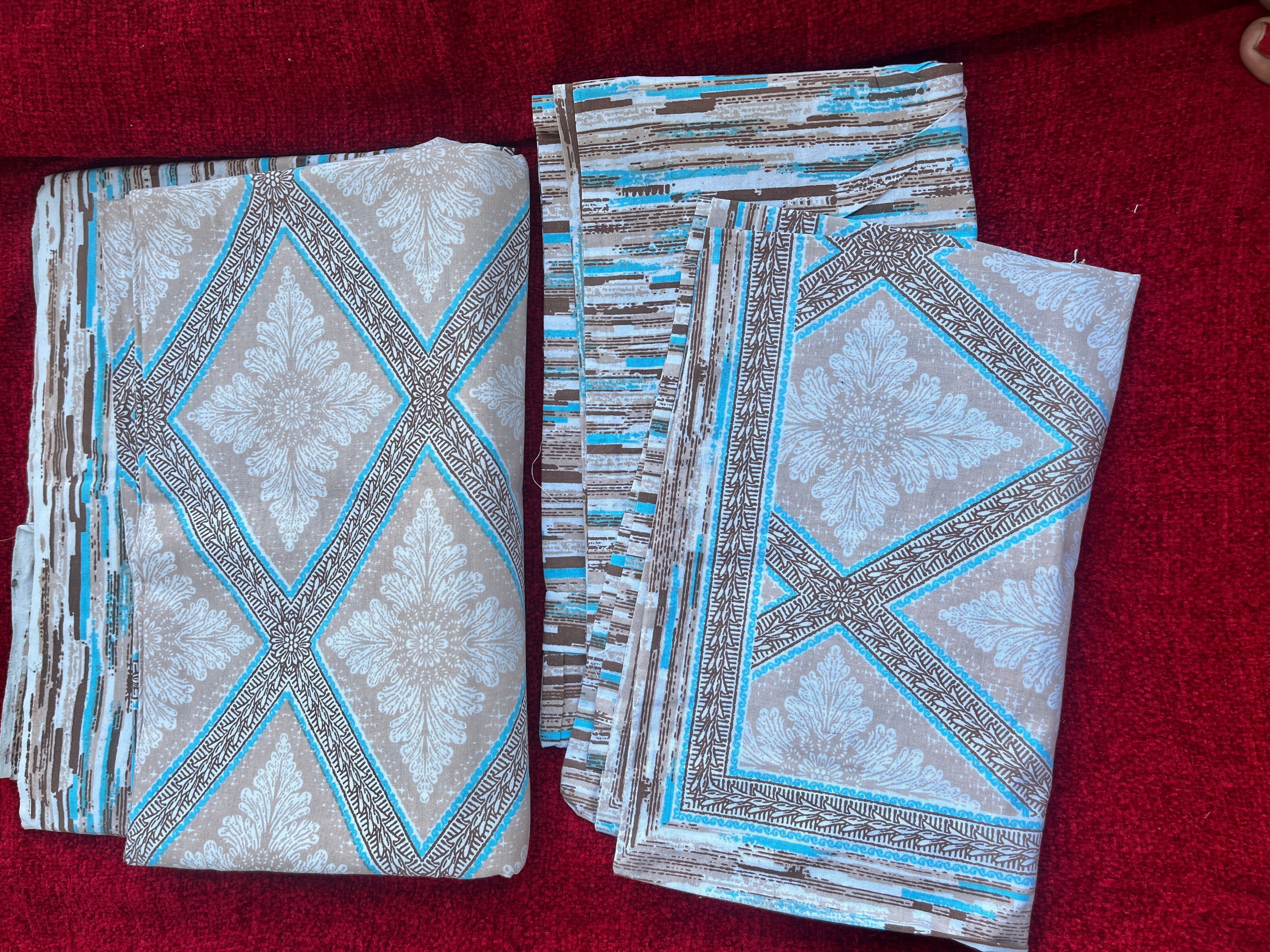 CNM Cotton Bedsheet Sea Blue