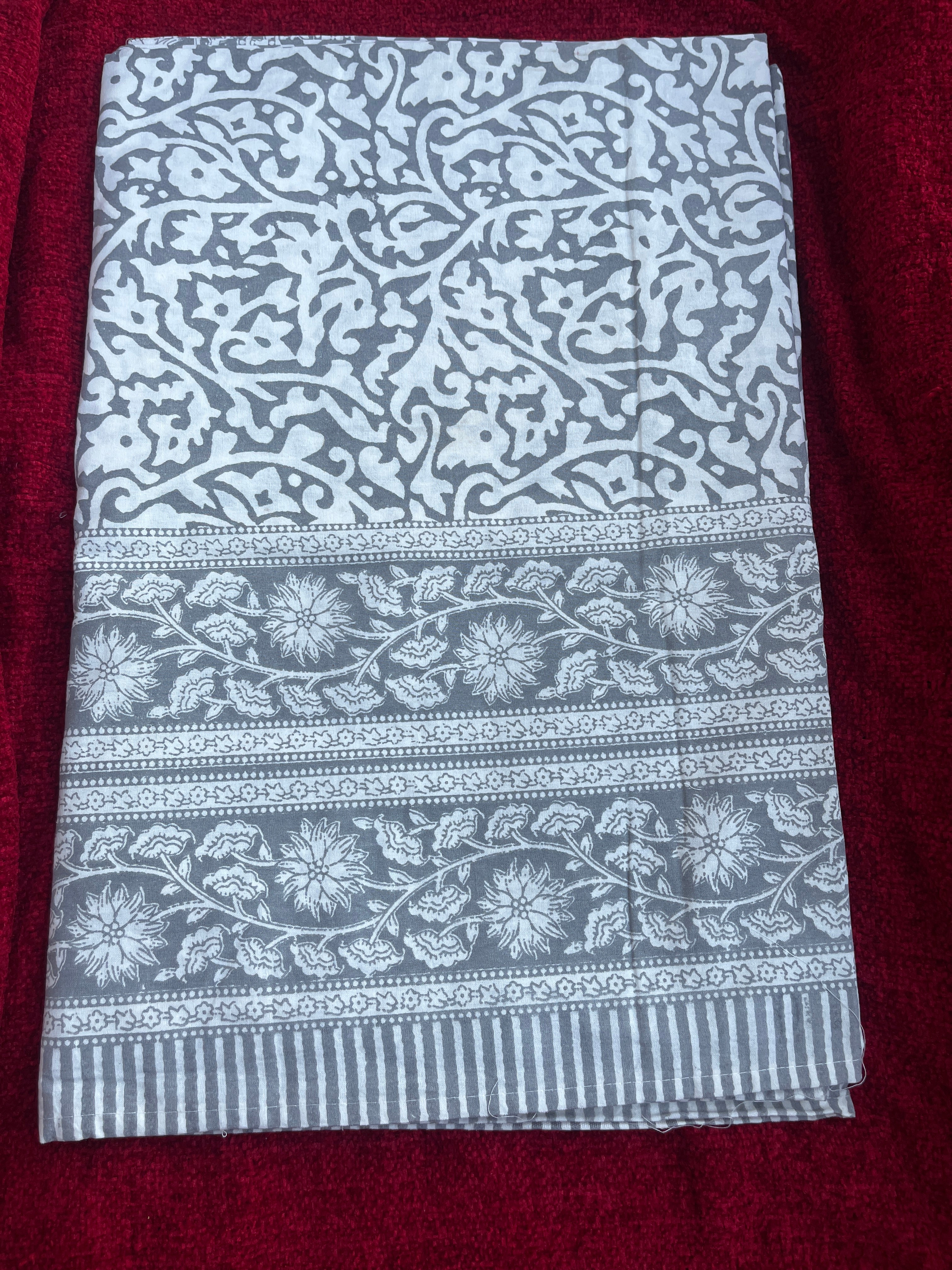 CNM Cotton Bedsheet Grey