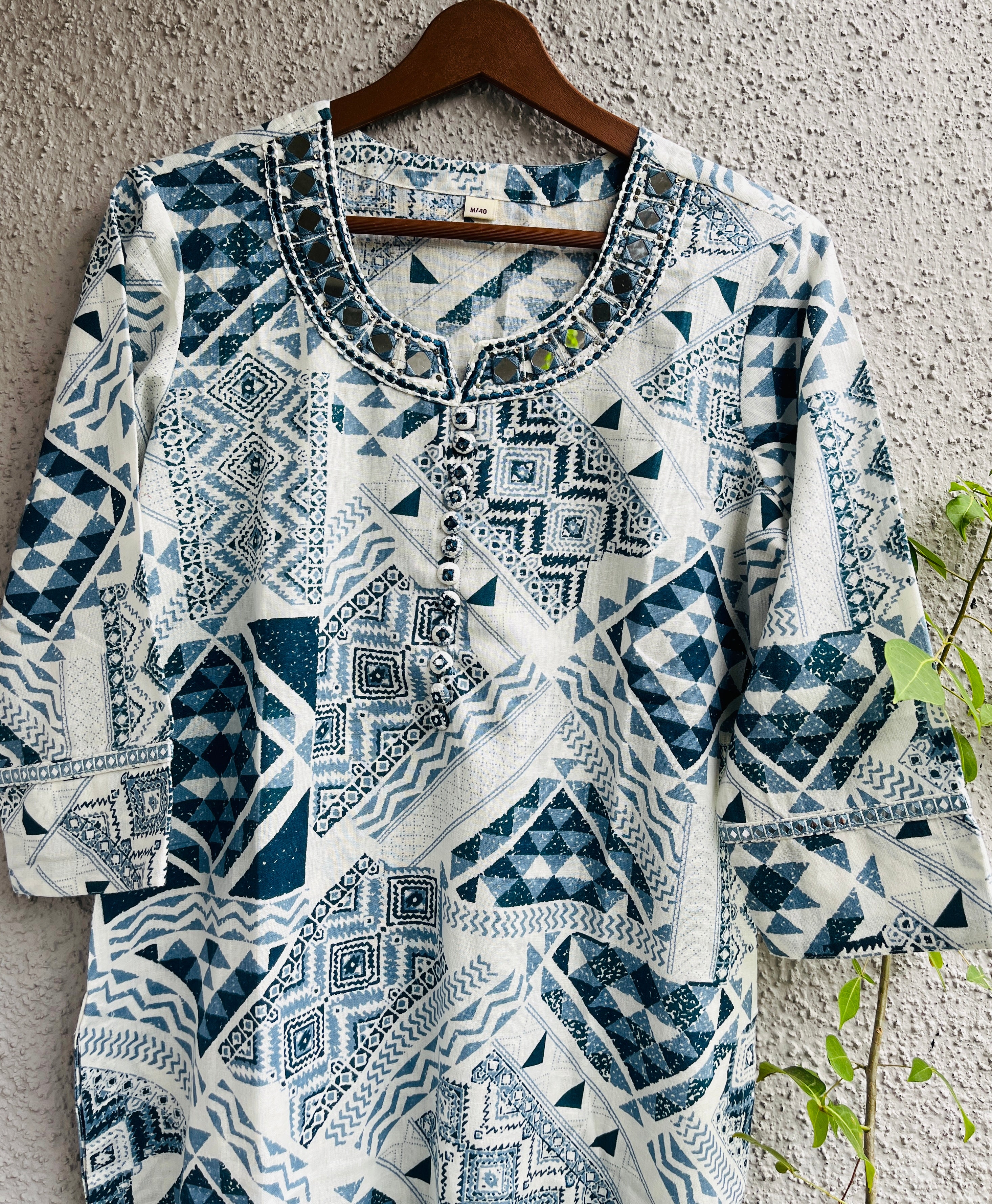 CNM KURTI BLUE