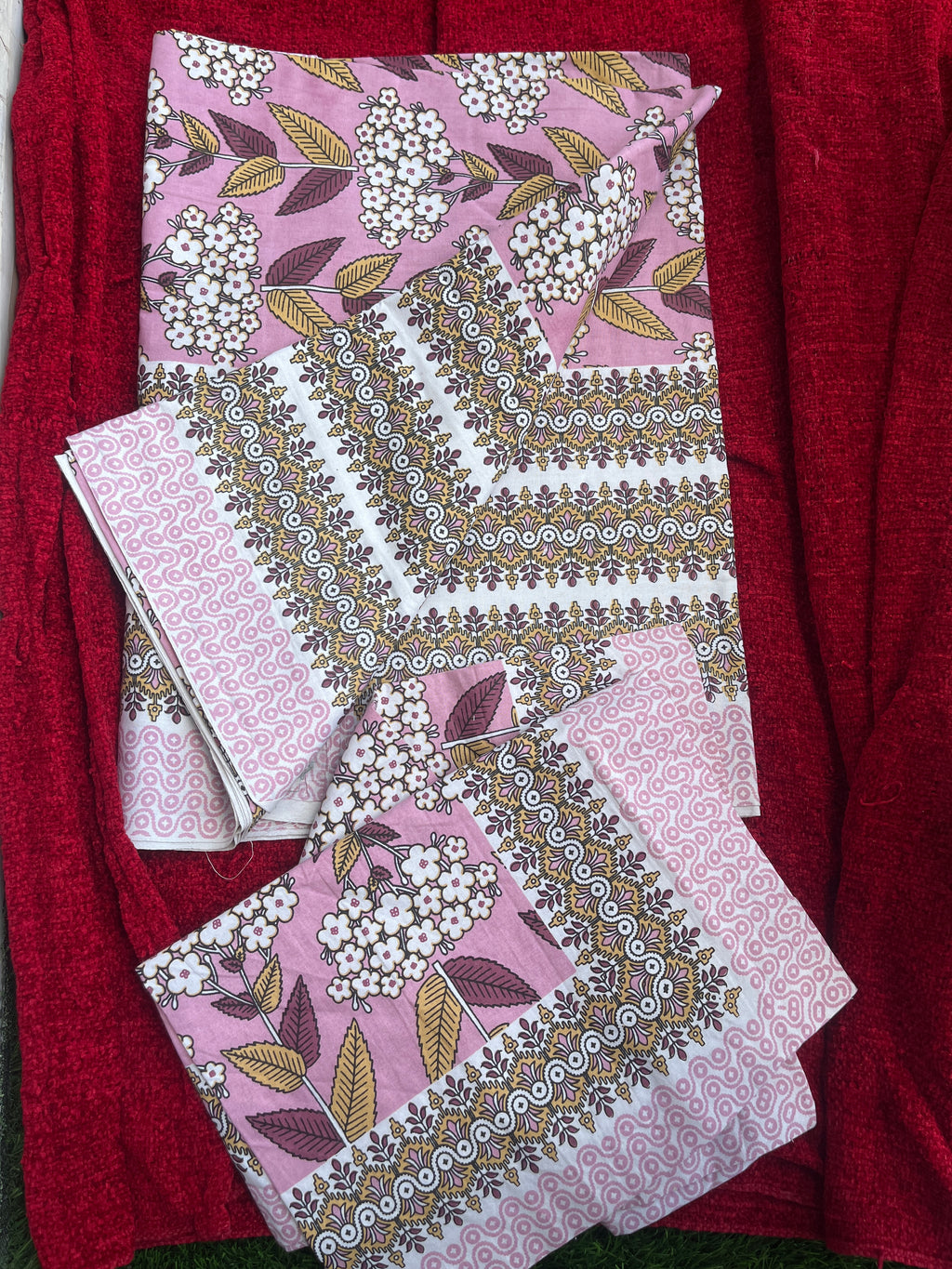 CNM Cotton Bedsheet Pink