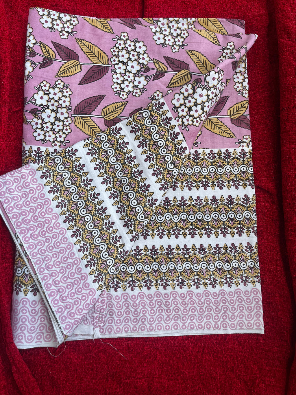 CNM Cotton Bedsheet Pink