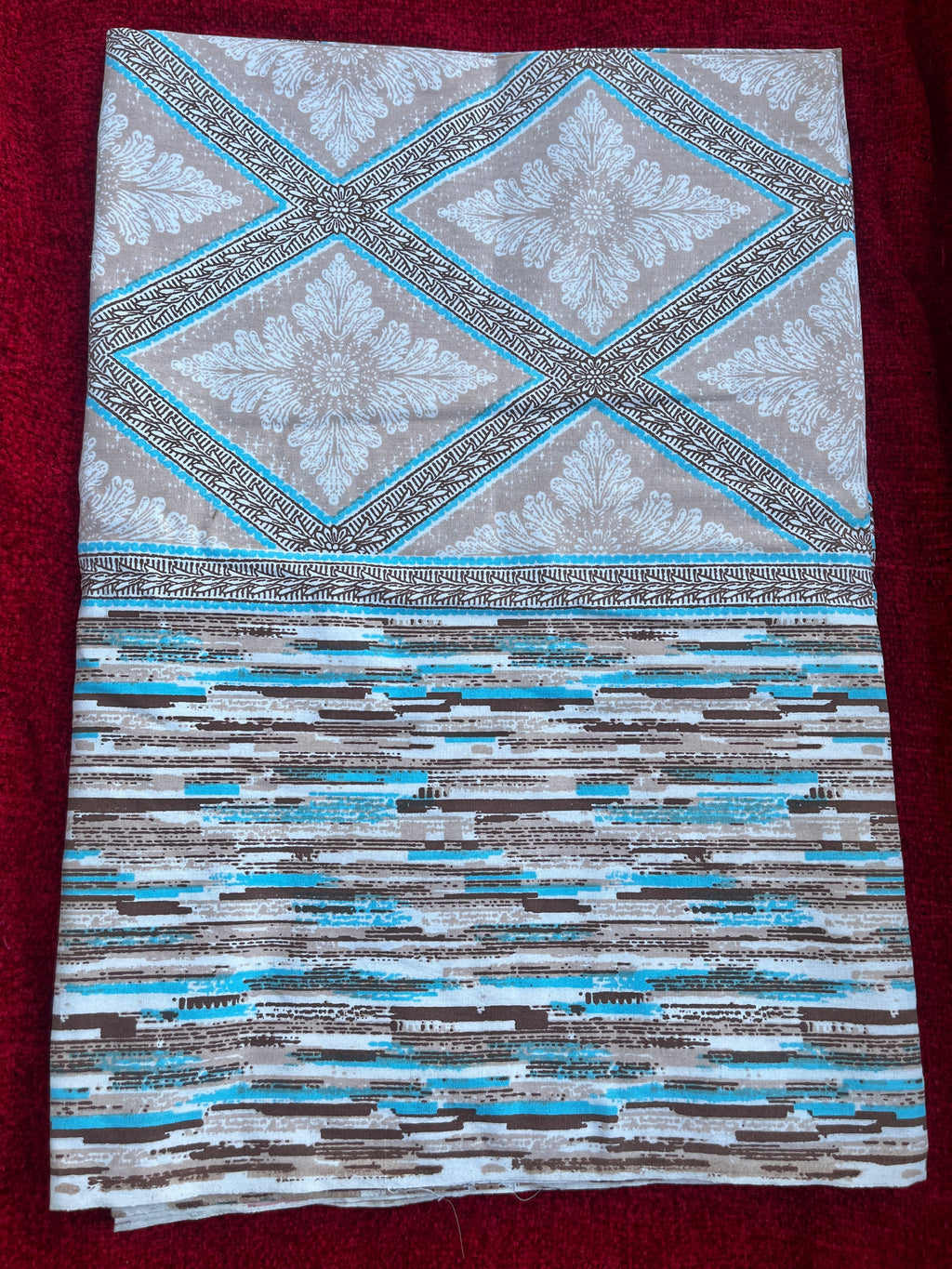 CNM Cotton Bedsheet Sea Blue